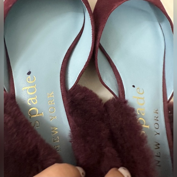 Kate Spade NIB Marielle Mules Suede -7B - Picture 4 of 5
